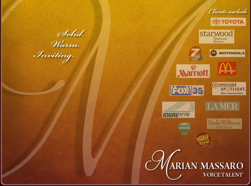 Marian Massaro :: Voice Talent