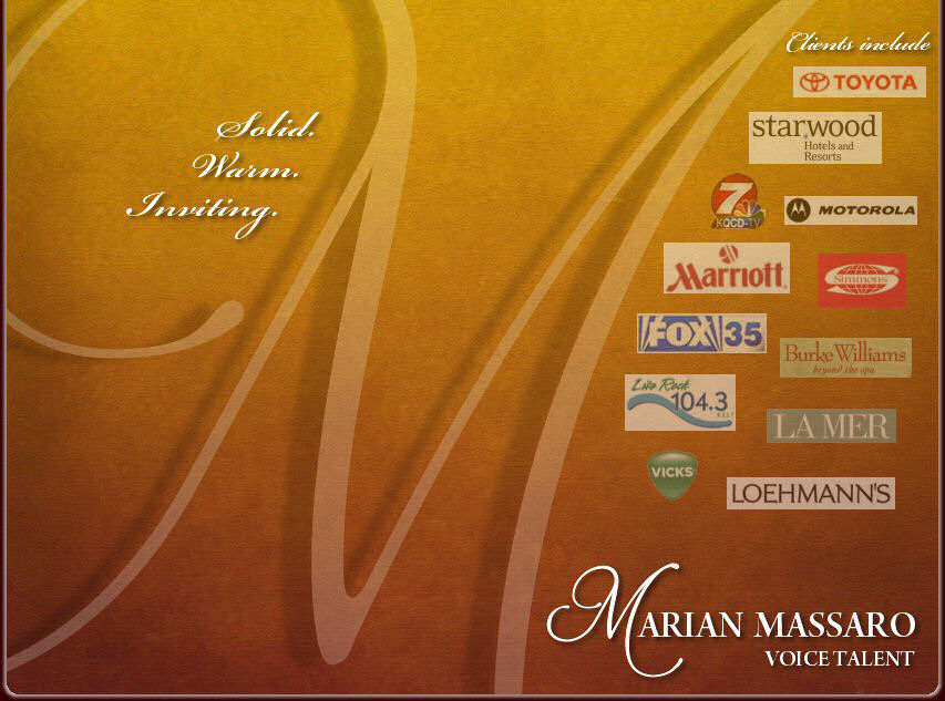 Marian Massaro :: Voice Talent